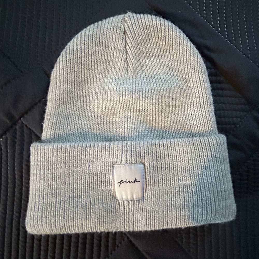 Pink beanie hat OS